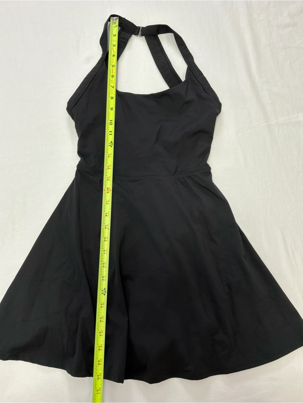 HALARA Black Halter Skater Mini Dress - Picture 3 of 11